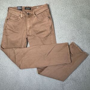 Blank NYC Men's Stanton Straight Fit Stretchy Brown‎ Jeans Size 30x32 NWT